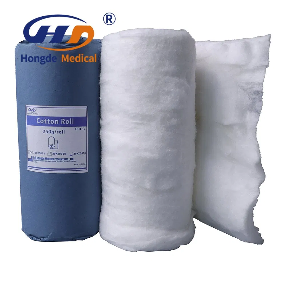 Disposable Medical Cotton Roll Wool Absorbent Cotton for Horse