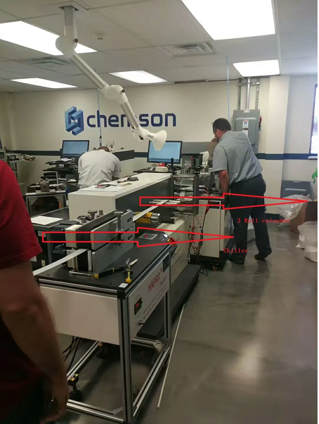 Laboratory Thermoplastic Chemical Material Calendered Film Products