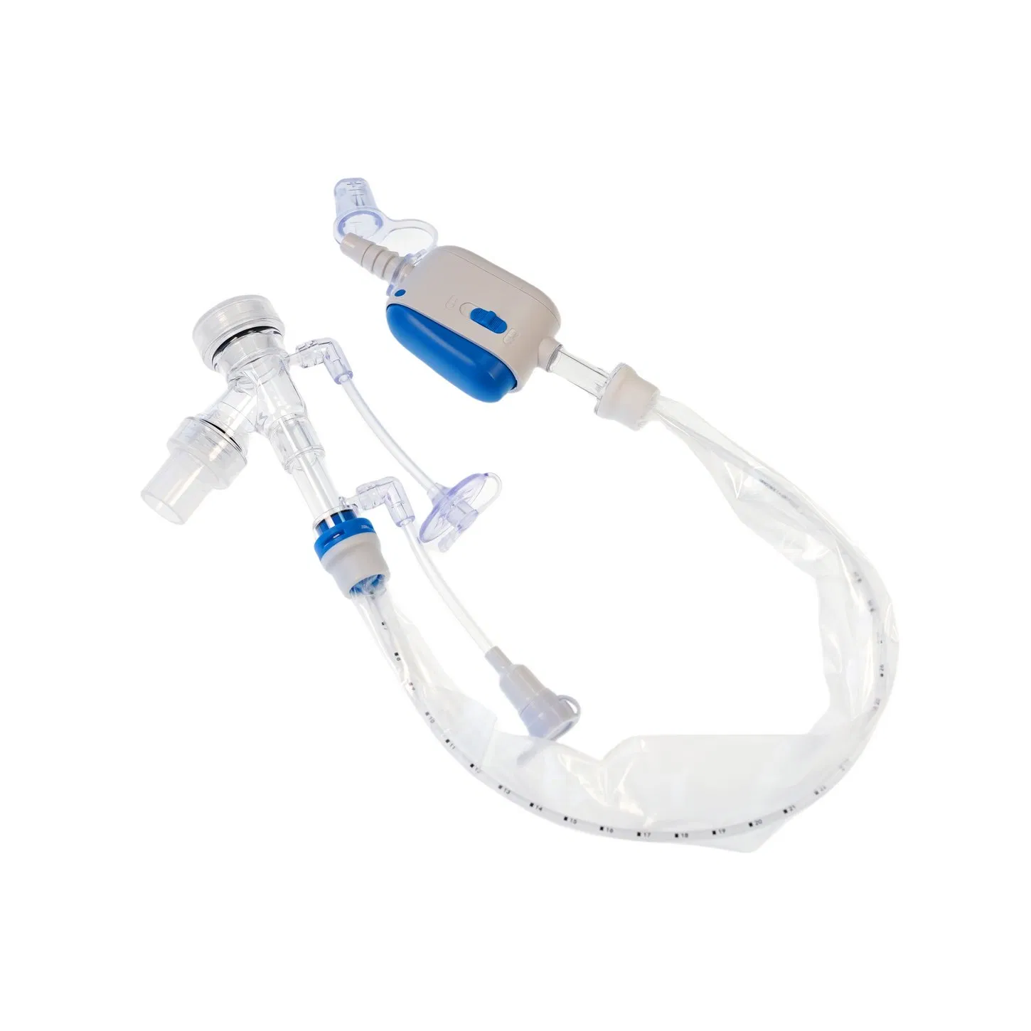 Sterile Medical Disposable 24 72 Hours Color-Coded Closed Suction Catheter with CE/ ISO