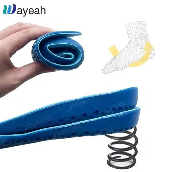 Sports Massaging Silicone Gel Insoles Honeycomb Gel Insoles