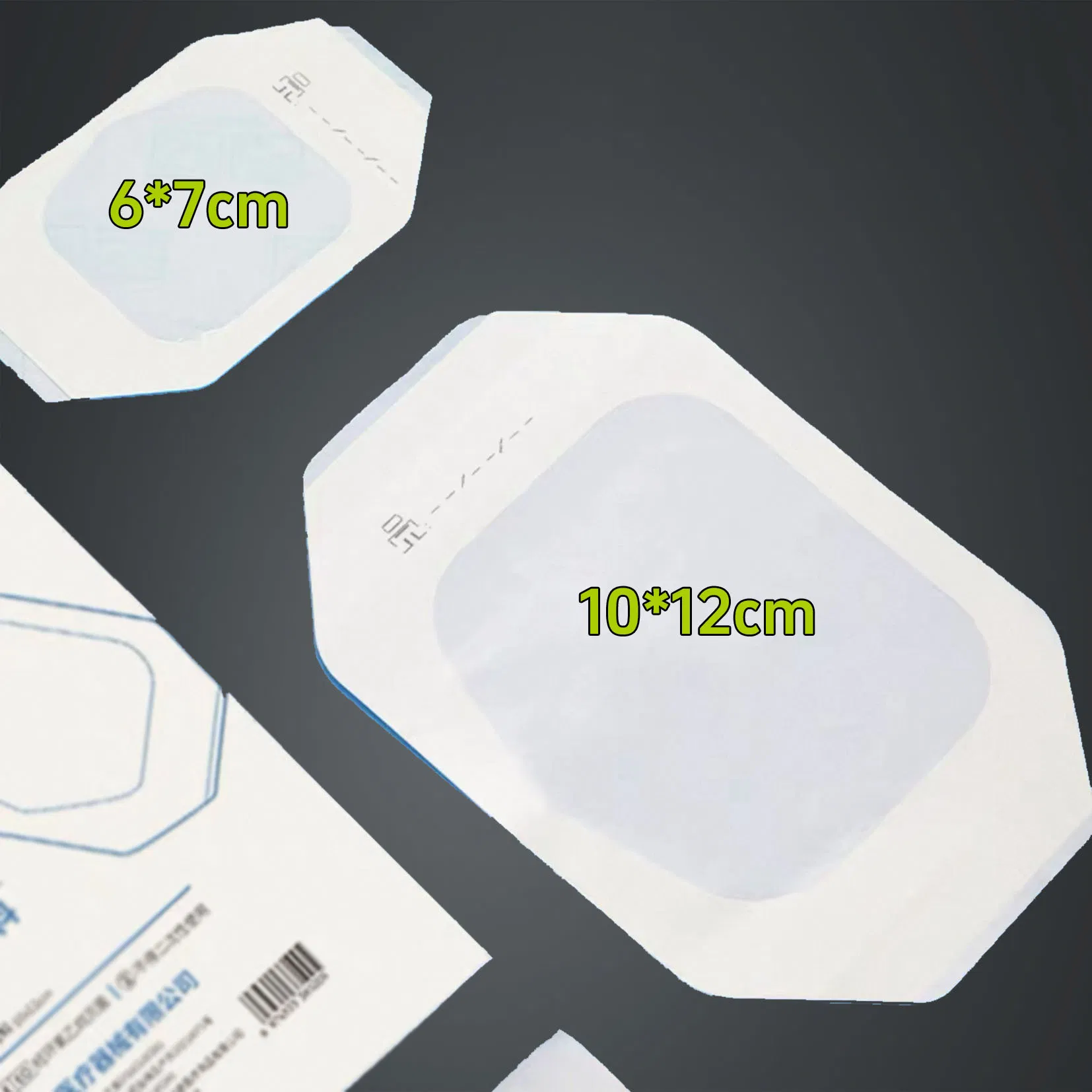 Surgical Medical Sterile Adhesive Active Therapy Biological Wound Care Dressing