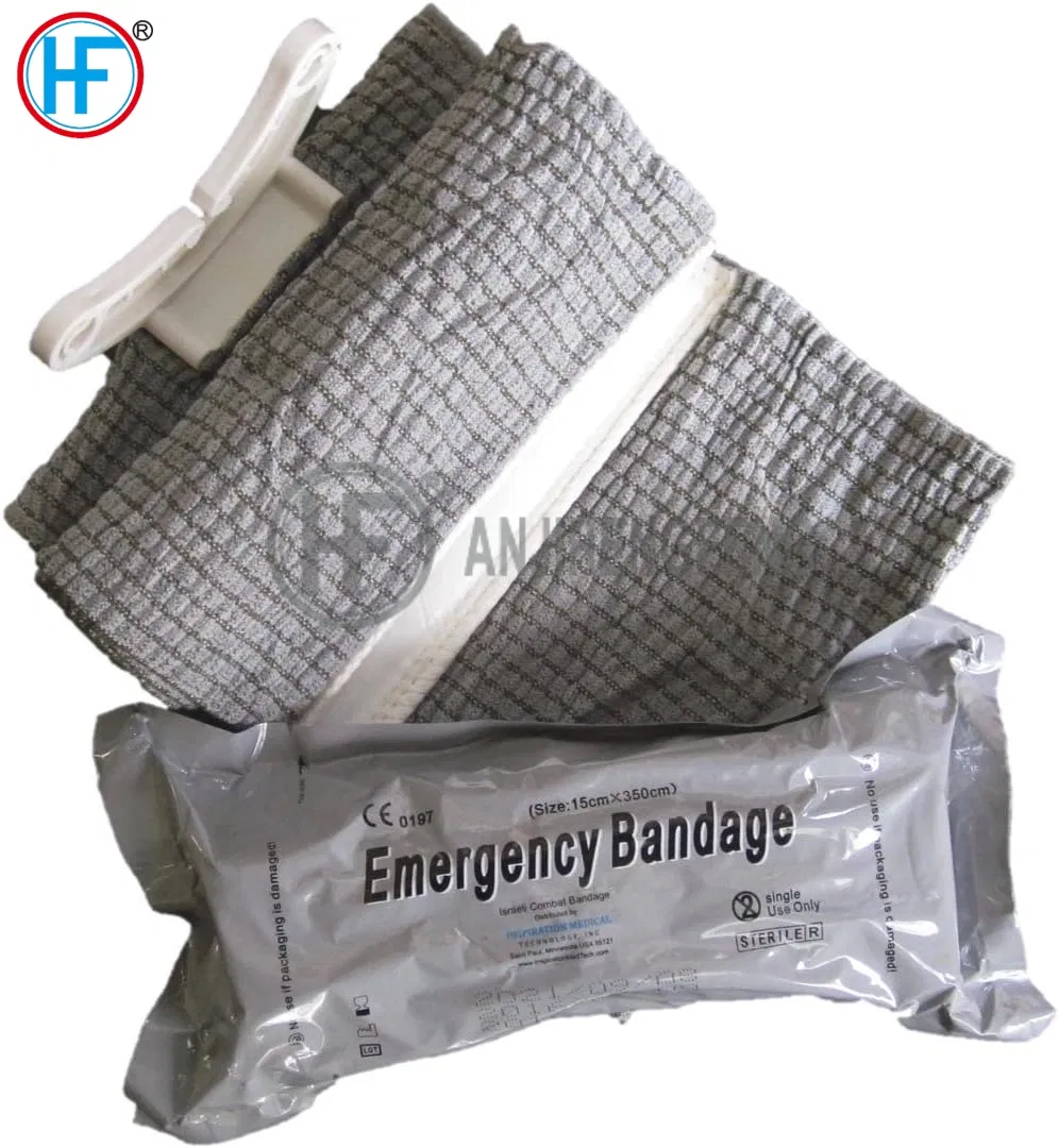First Aid Equipment Wholesale Military Style Trauma Bandage Medical Emergency Compression Green Israel Bandage