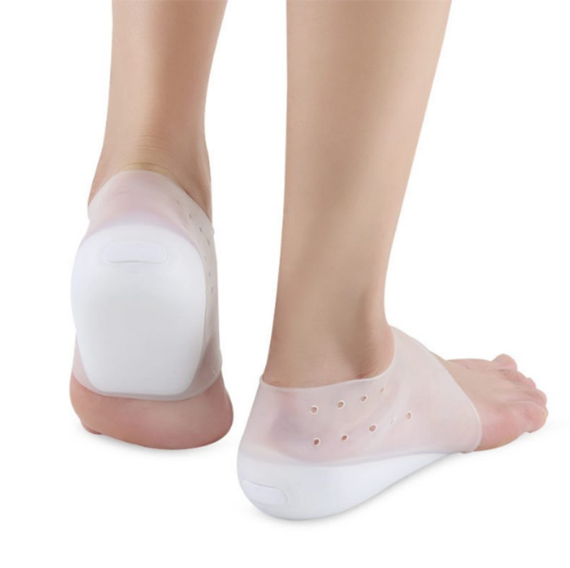Heighten Foot Cover Invisible Height Increase Silicone Shoe Insoles