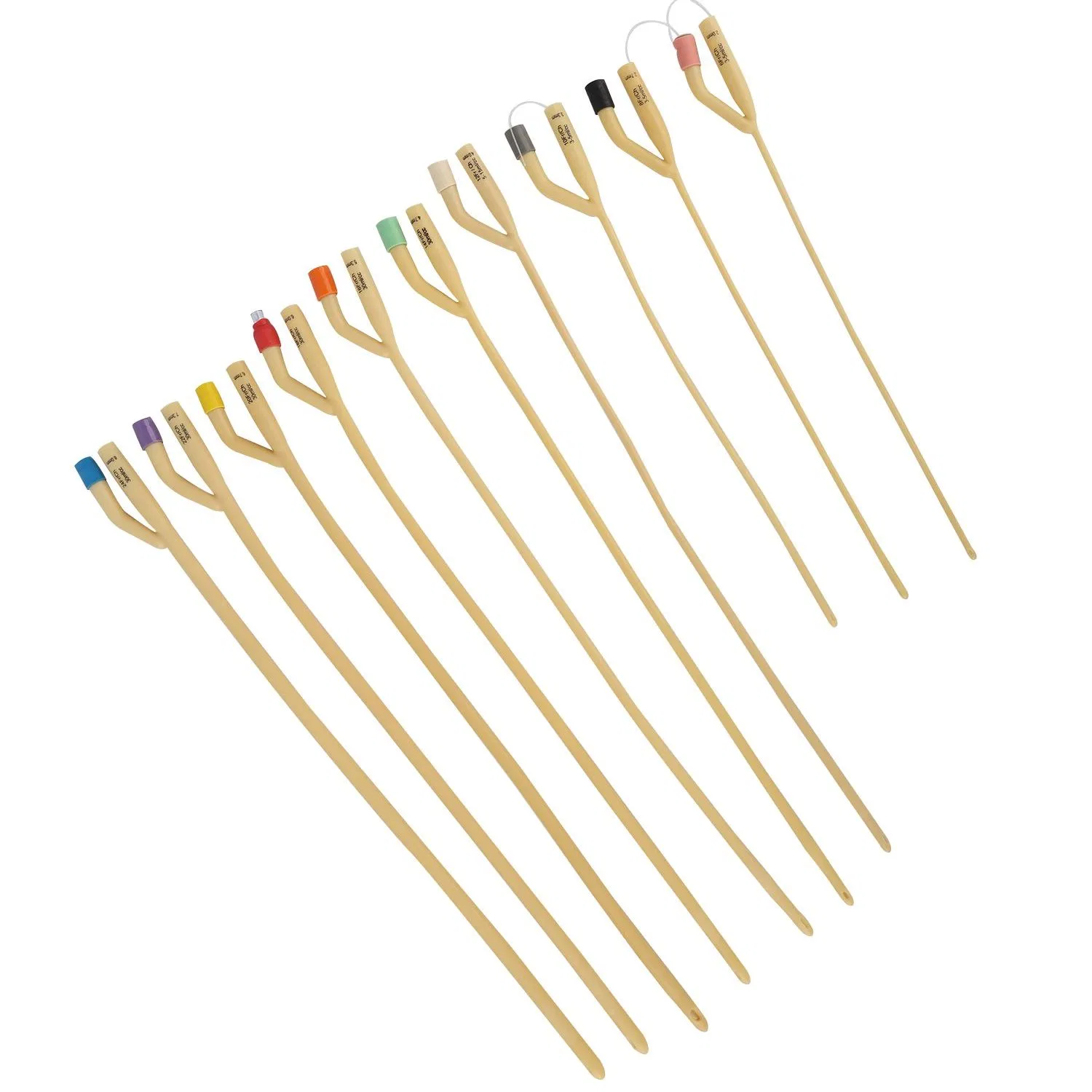 Medical Latex Catheter for Female/Men with Double Lumen