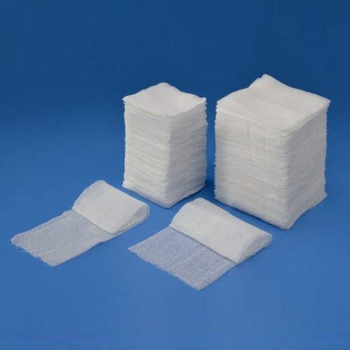 Disposable Medical Absorbent Sterile or Non Sterile Cotton Gauze Swab