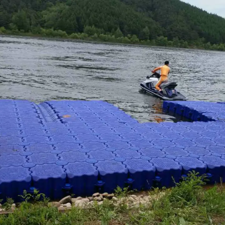 V Floating Dock Details