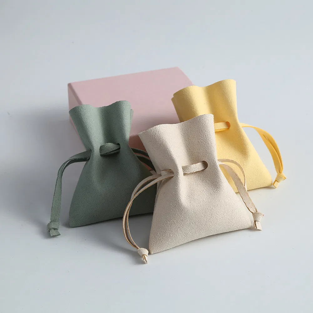 Saco de Algodão Ecológico com Cordão, Saco de Algodão Personalizado para Joias com Logotipo