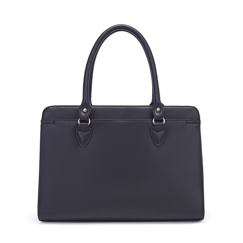 Bolsa de Documentos à Prova d'Água Pasta para Laptop de Couro Satchel para Homens Bolsa de Negócios para Escritório Grande Capacidade Bolsa Horizontal para Laptop