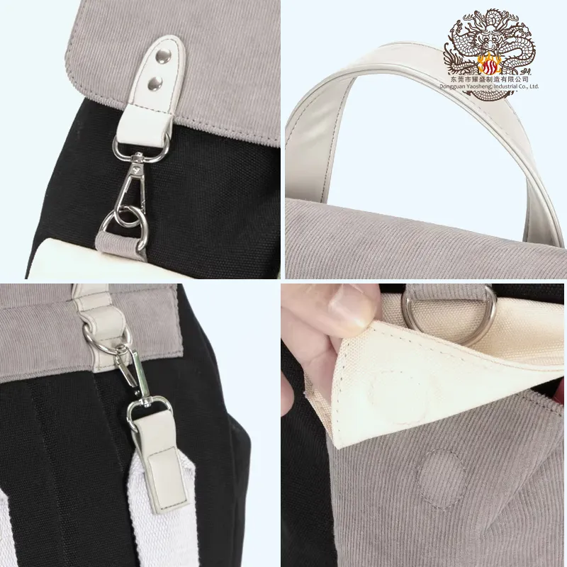 Mochilas de Lona de Alta Qualidade para Laptop, Mochila Escolar para Estudantes Universitários, Bolsas de Viagem Unissex