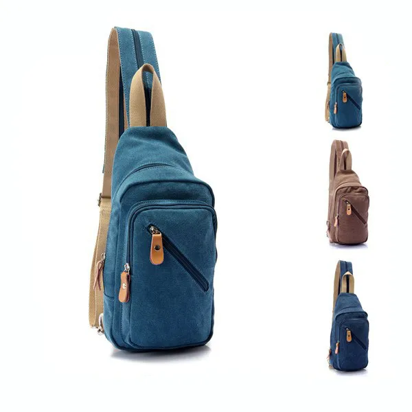 Mochila de Lona Vintage para Eventos Promocionais e Atacado