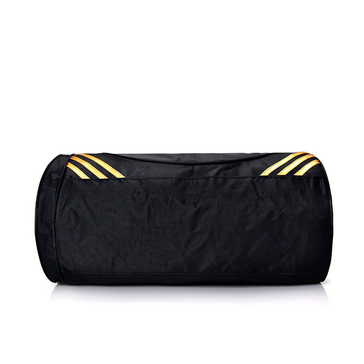 Bolsa de Viagem Duffle Grande e Resistente para Fitness, Impermeável, Nylon Preto, Bolsa de Ginástica para Homens