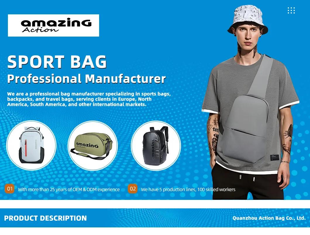 Bolsa de Ginástica Esportiva Grande Capacidade Leve e Impermeável Multifuncional para Atividades ao Ar Livre
