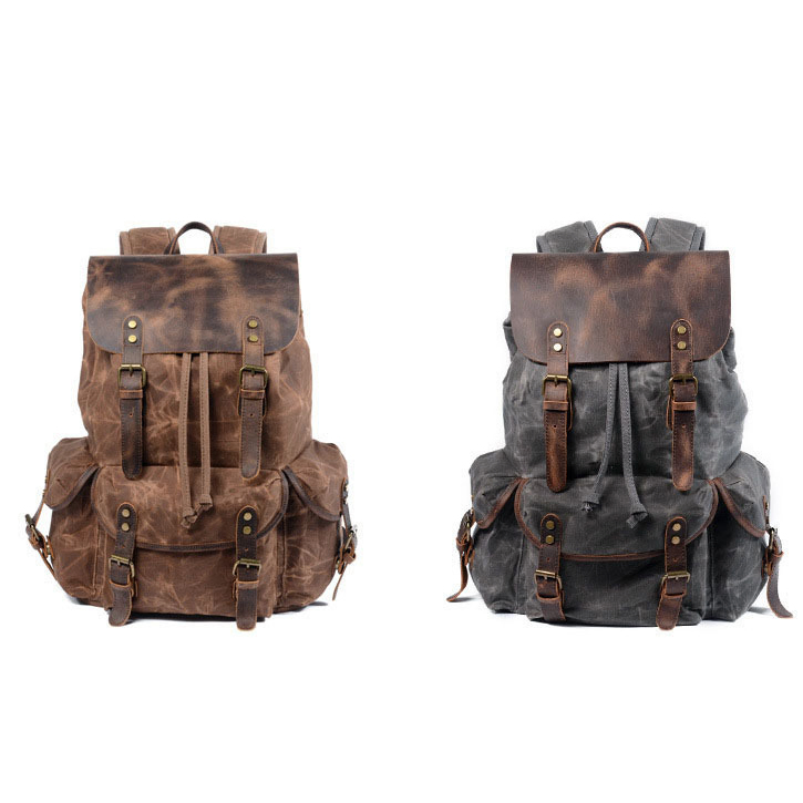 Mochilas Esportivas Mochila Personalizada Academia Camping Atacado Designer Lona Cordão Couro Escolar Impermeável Computador Negócios Preço Grande Mochila para Laptop Câmera