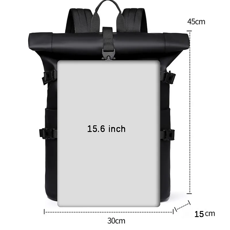 Mochila para laptop à prova d'água