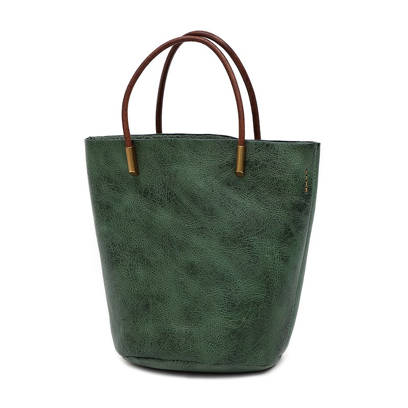 (WD6384) Bolsas OEM/ODM à Venda Tote Bolsa Atacado Bolsas de Ombro para Mulheres Estilo Balde Bolsas Estilo Balde