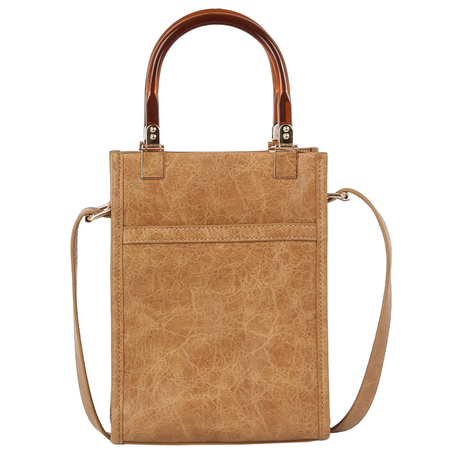 Bolsa de Mão de Acrílico Premium para Mulheres Estilosas