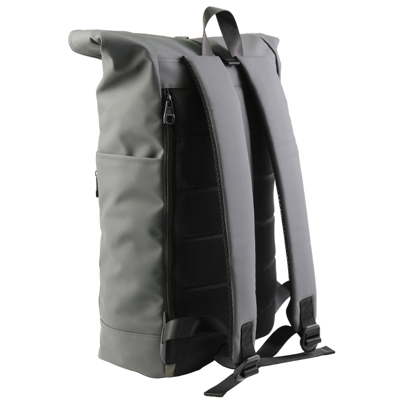 Design de Logo Personalizado Mochila de Lona de Couro Luxuosa à Prova d'Água Casual para Esportes de Montanha Fitness Academia ao Ar Livre Trekking Camping Viagem Caminhada Antifurto para Laptop Masculina