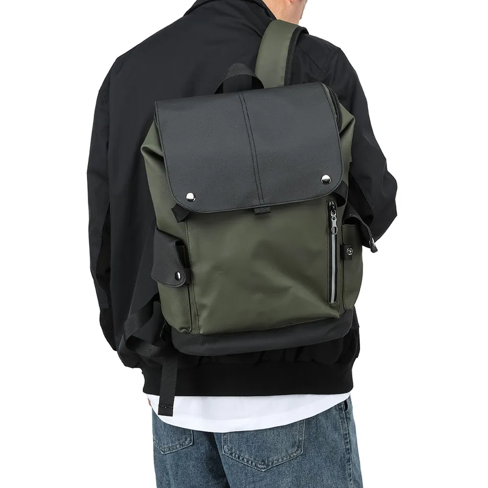 Mochila de Negócios para Laptop à Prova d'Água Viagem Executiva Profissional Espaçosa Leve Confortável Premium Casual