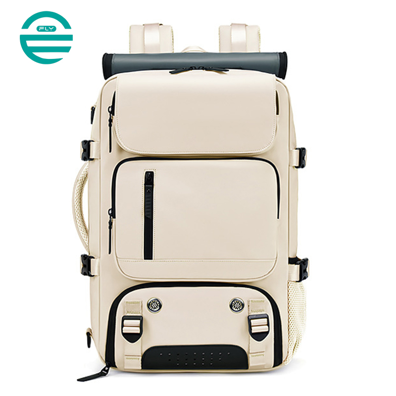 Mochila de Viagem à Prova d'Água para Laptop com Compressão Multifuncional Personalizada Fuliya para Viagens de Negócios
