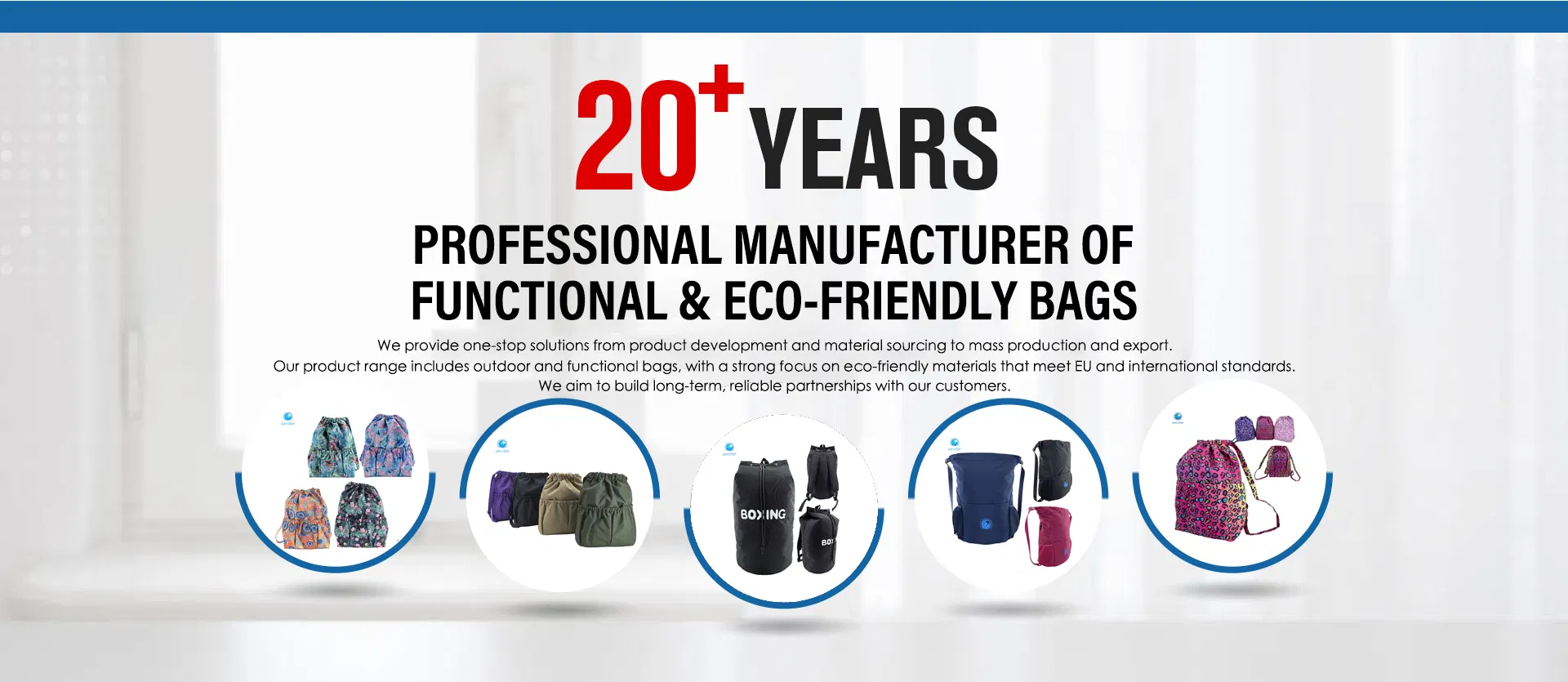 Exibição de Promoção Decoração Mochila de Poliéster Nylon Moda Esportiva Saco de Cordão