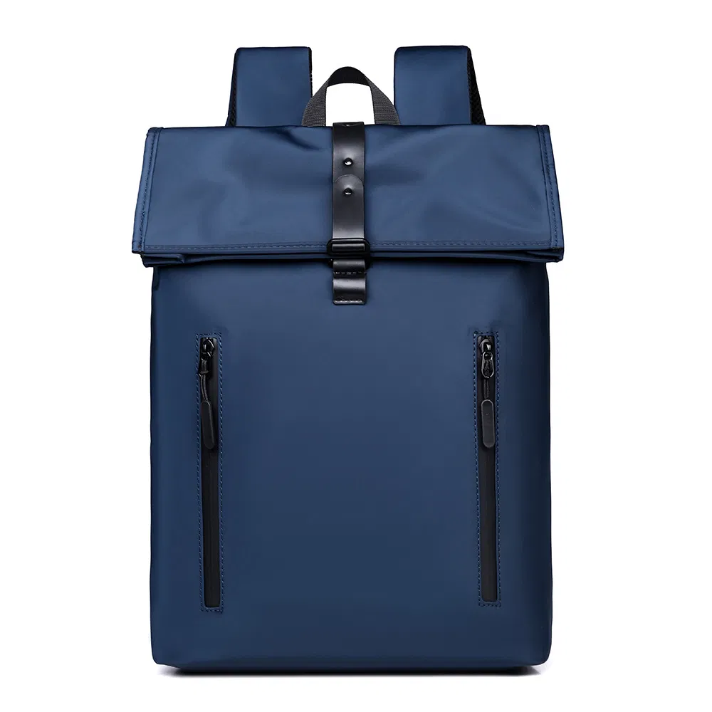Mochila de Designer Masculina de Luxo com Fecho Magnético para Viagens de Negócios
