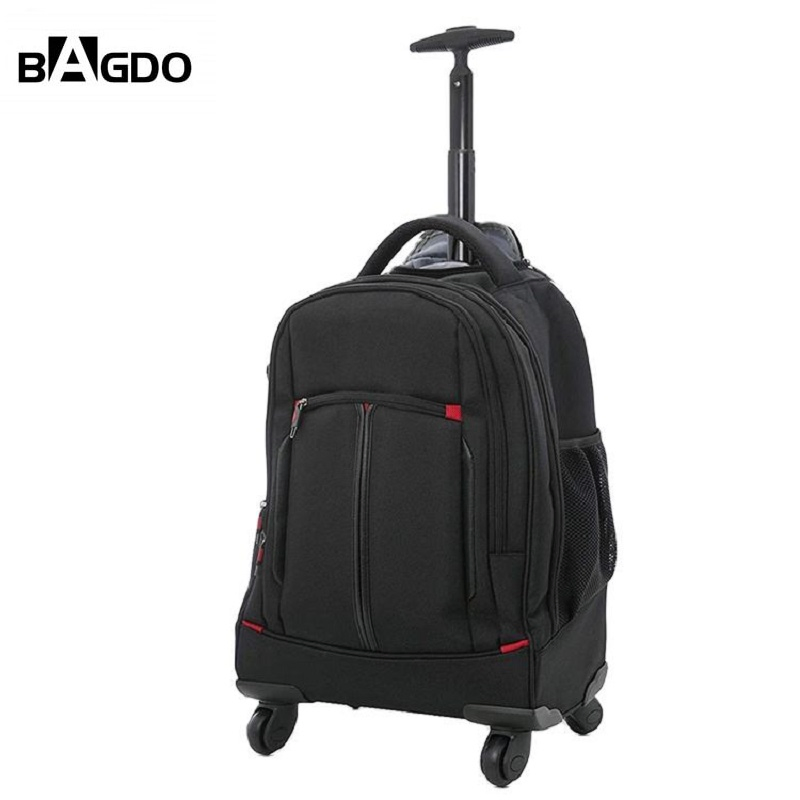Portátil carrinho para escritório móvel Business Hand Cabin Office com 4 rodas Mochila