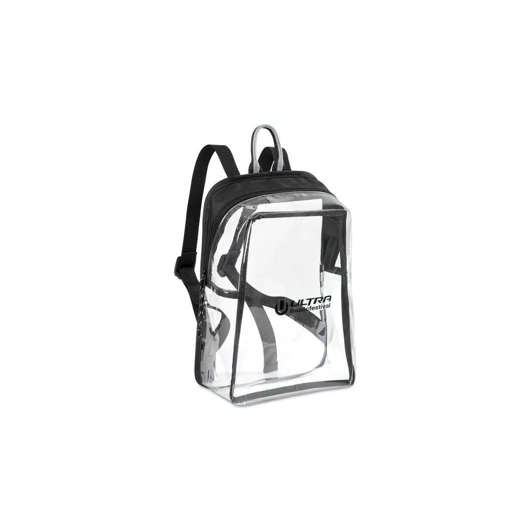 Mochila Mini Transparente Sigma - Transparente