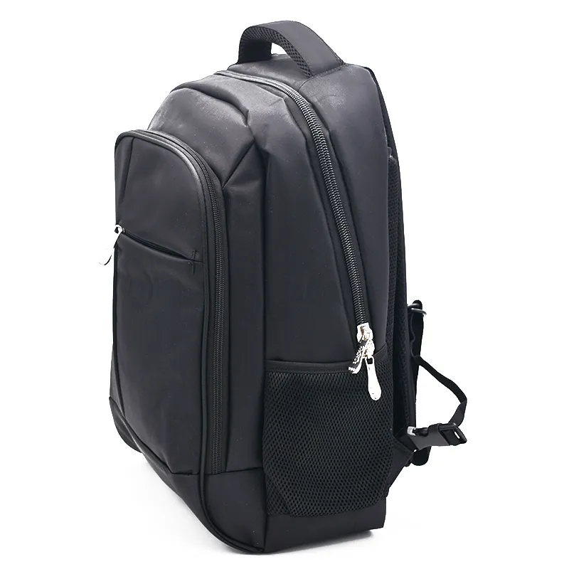 Mochila de Nylon Preto à Prova d'Água para Laptop com Rodas
