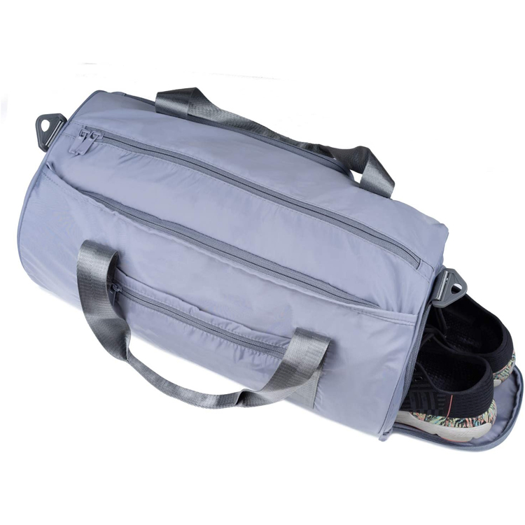 Bolsa de Ginástica para Esportes, Bolsa de Viagem com Compartimento para Calçados e Bolso para Roupas Molhadas