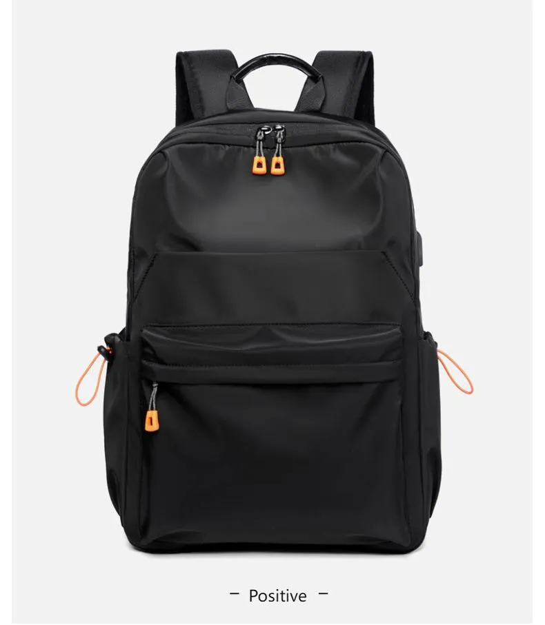 Mochila de Negócios Espaçosa e Resistente à Água com Compartimento para Laptop 16" Elegante