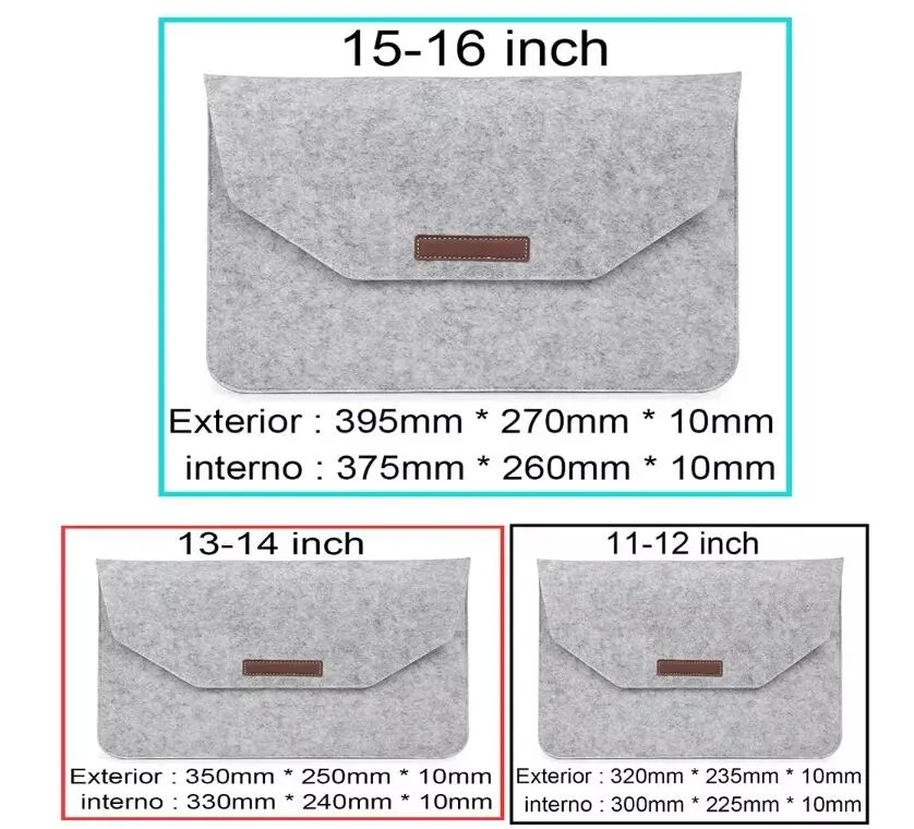 Bolsa de Laptop Slim Reutilizável e Ecológica