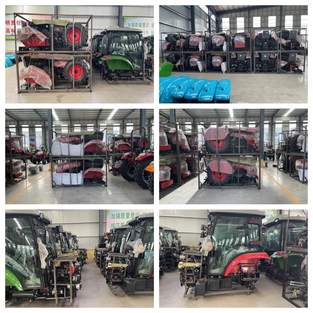 35HP 40HP 100HP 130HP 45HP Disponibilidade de Peças para Trator Transportador de Madeira Pacote de Visibilidade Noturna para Trator Horticultural Lâmina de Neve