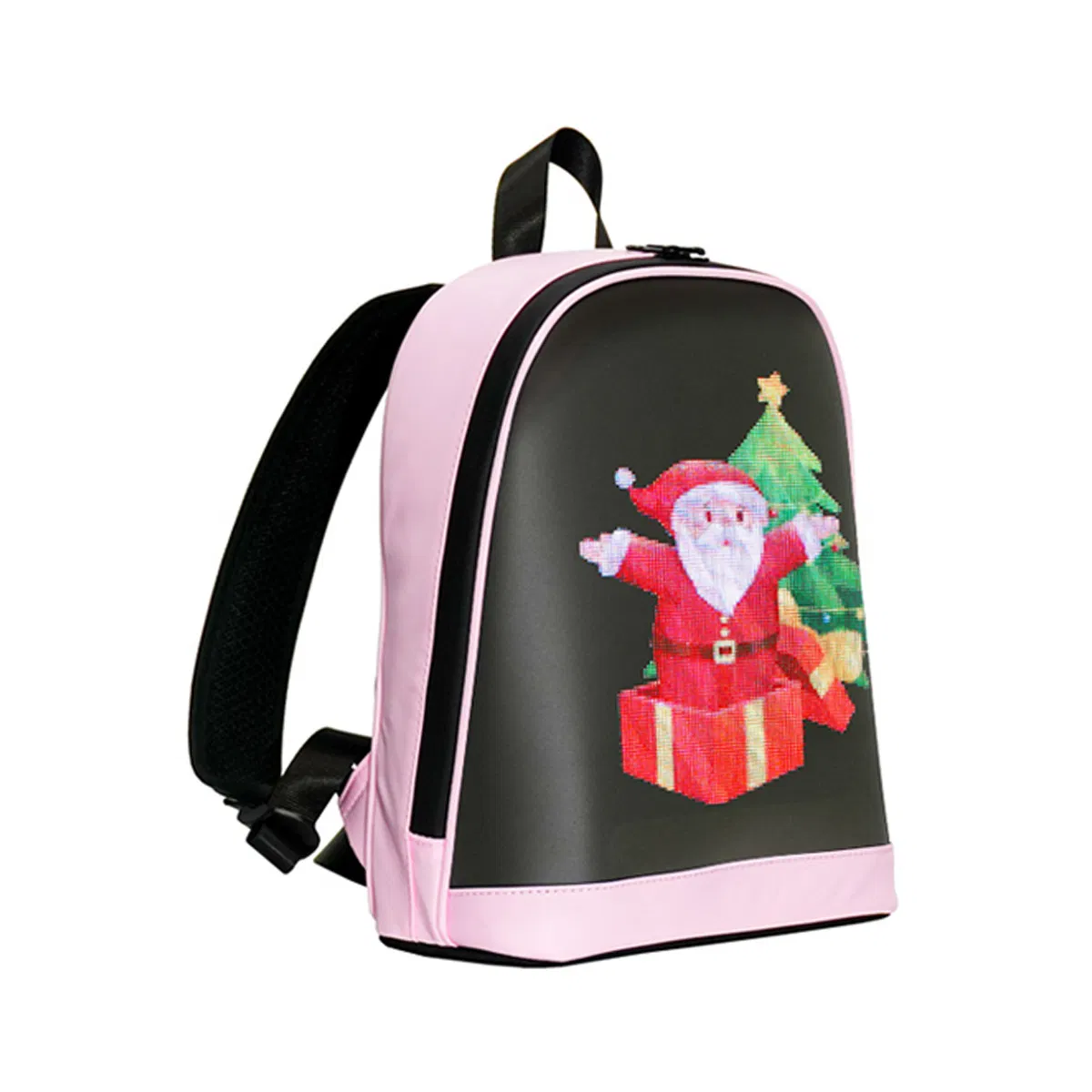 Tela de Exibição LED Inteligente à Prova d'Água Mochila de Lazer Multicolorida para Esportes ao Ar Livre