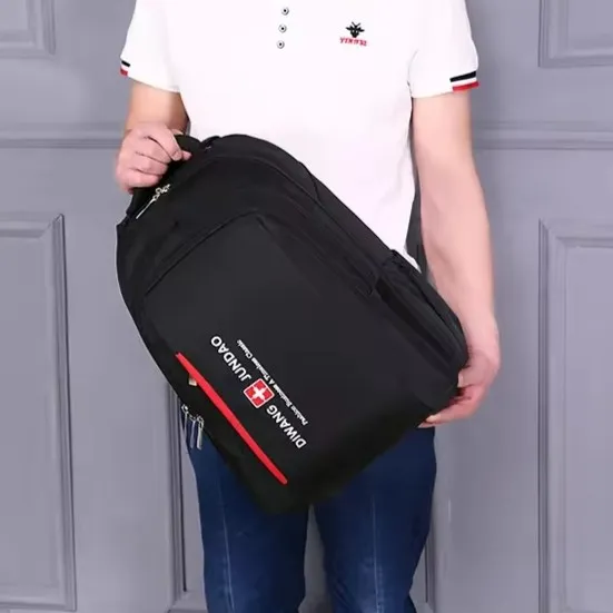 Mala de viagem com rodinhas à prova d'água para laptop de design de moda