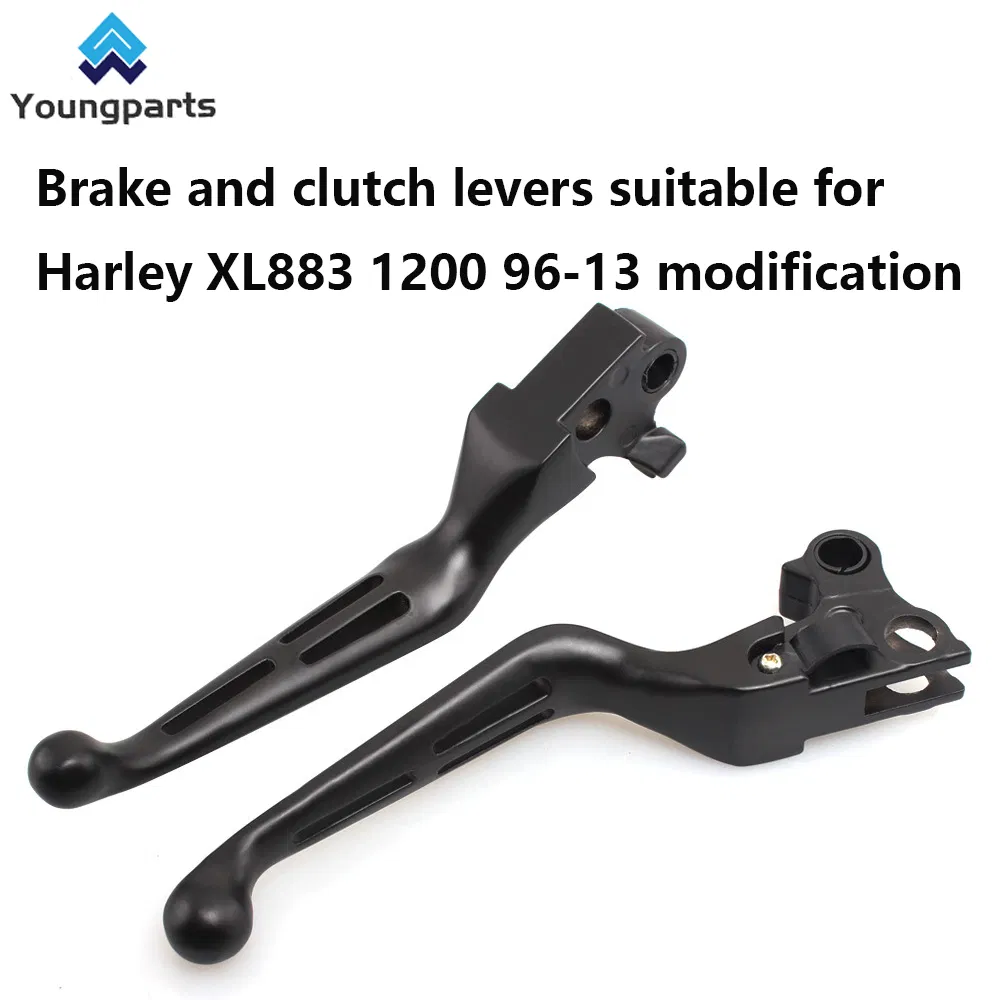 Manetes de Freio e Embreagem para Motocicleta Lado Direito e Esquerdo para Harley Softail Dyna Street Bob Road Glide Sportster XL Street Glide