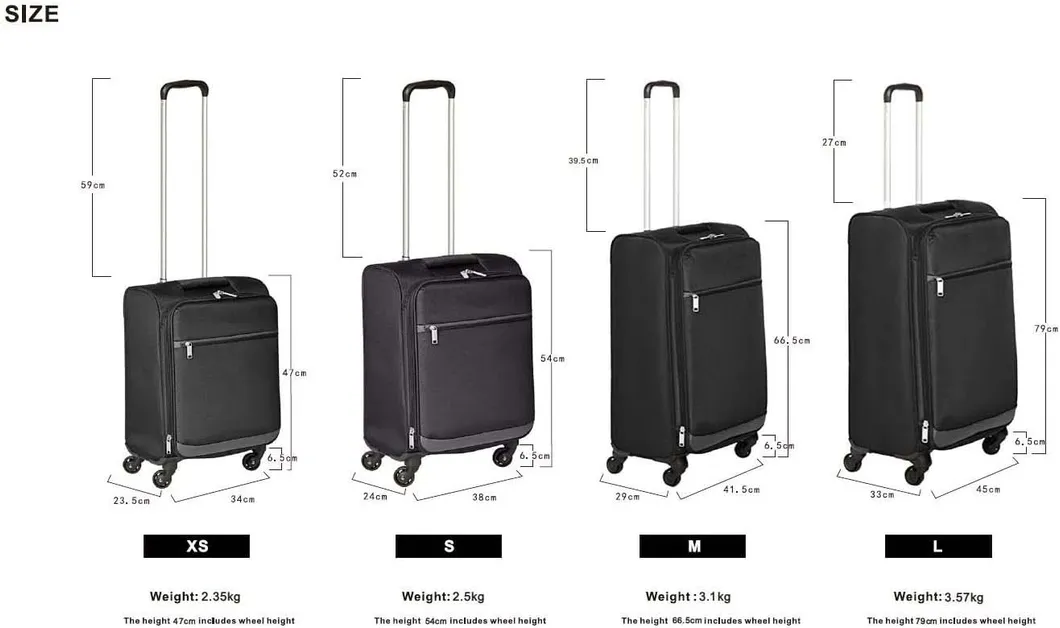 2024 Nova Bolsa de Laptop com Rodas Premium para Check-in