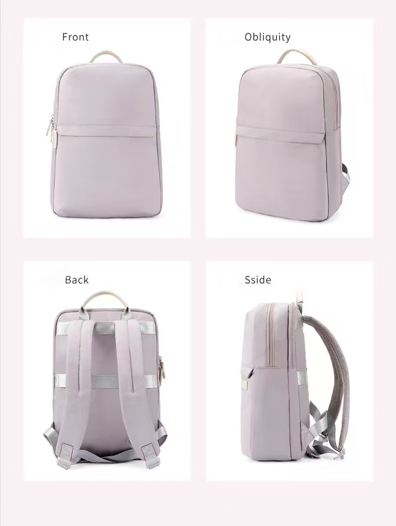 Mochila Slim Unissex para Laptop à Prova d'Água Moderna e Fashionável para Trabalho, Viagem, Faculdade e Lazer