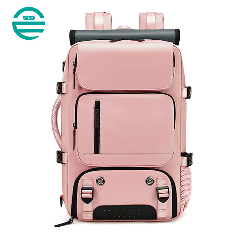 Mochila de Viagem à Prova d'Água para Laptop com Compressão Multifuncional Personalizada Fuliya para Viagens de Negócios