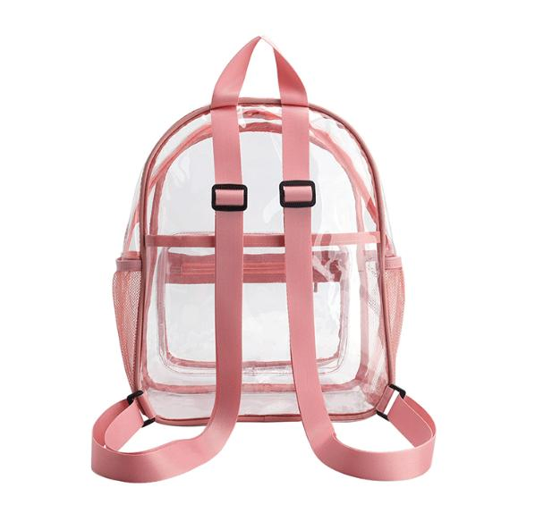 Mochila Mini Transparente de Moda para Meninas Crianças