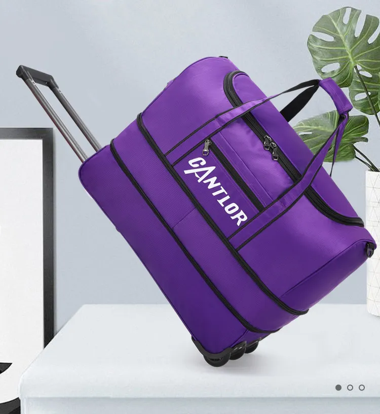 Conjunto de Laptop Mochila Escolar Designer Malas de Viagem com Rodas Trolley Impermeável Bolsa de Viagem de Luxo