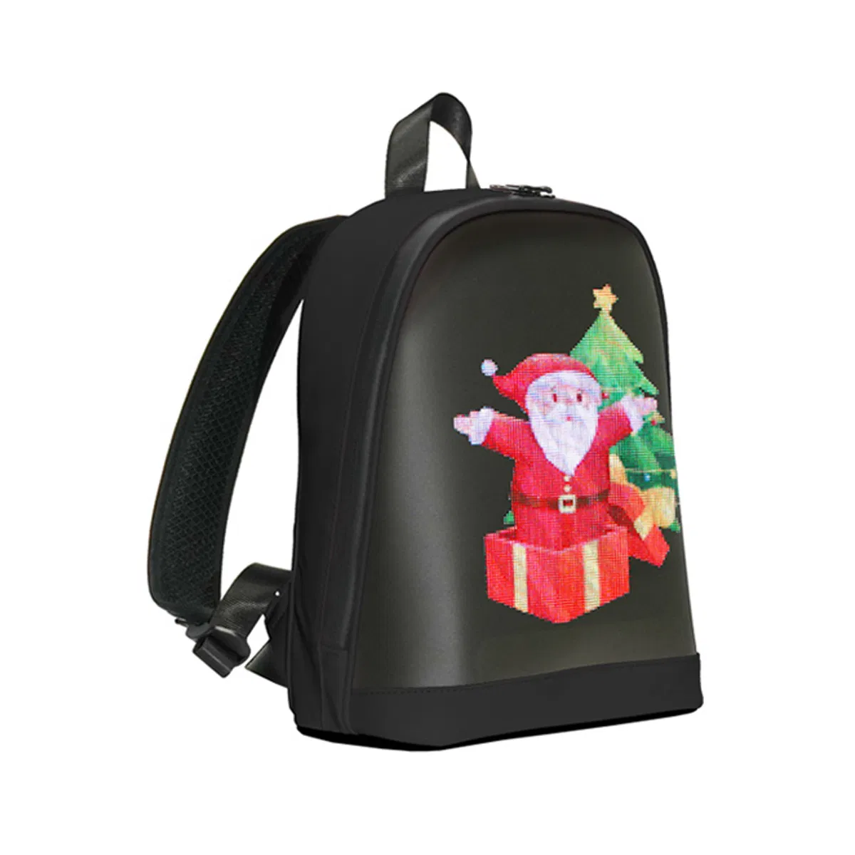 Tela de Exibição LED Inteligente à Prova d'Água Mochila de Lazer Multicolorida para Esportes ao Ar Livre