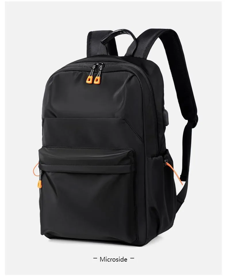 Mochila de Negócios Espaçosa e Resistente à Água com Compartimento para Laptop 16" Elegante