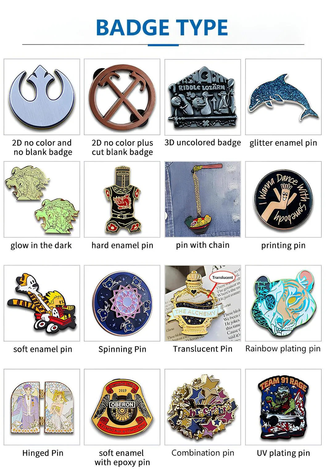Amostra Grátis Personalizada de Anime Cartoon Criativa Personalidade Mágica Noite Gato Pins de Esmalte