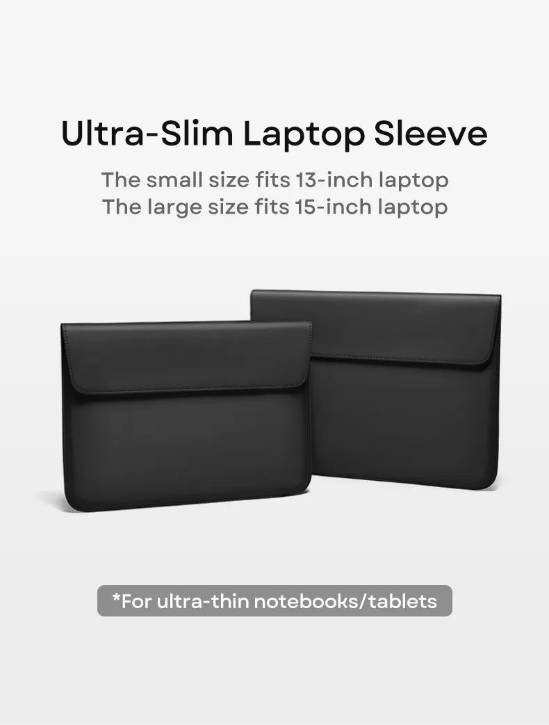 Mala Slim Magnética à Prova de Choque para Laptop