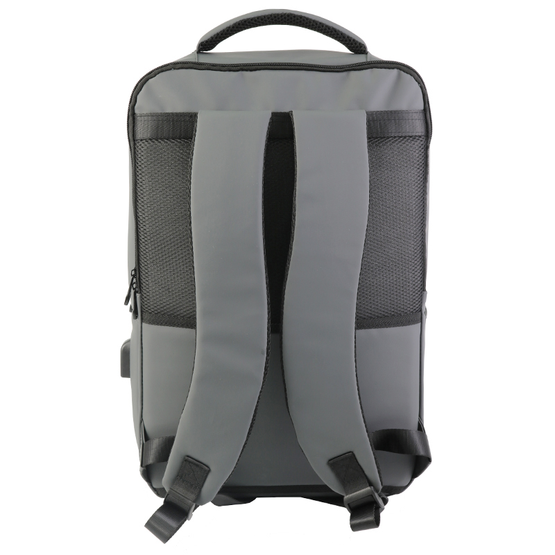 2025 Mochila Personalizada Grande à Prova d'Água 14 15 16 17 Polegadas USB para Computador Laptop Estilosa de Alta Qualidade em Couro PU para Viagem, Negócios e Escritório, Luxuosa para Homens