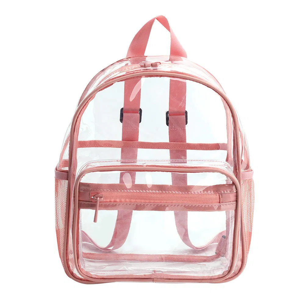 Mochila Mini Transparente de Moda para Meninas Crianças