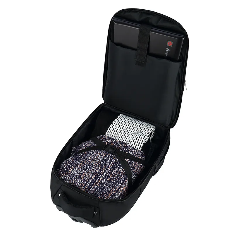Mala de viagem com rodinhas à prova d'água para laptop de design de moda