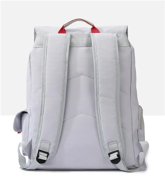 Mochila de Estudante em Lona