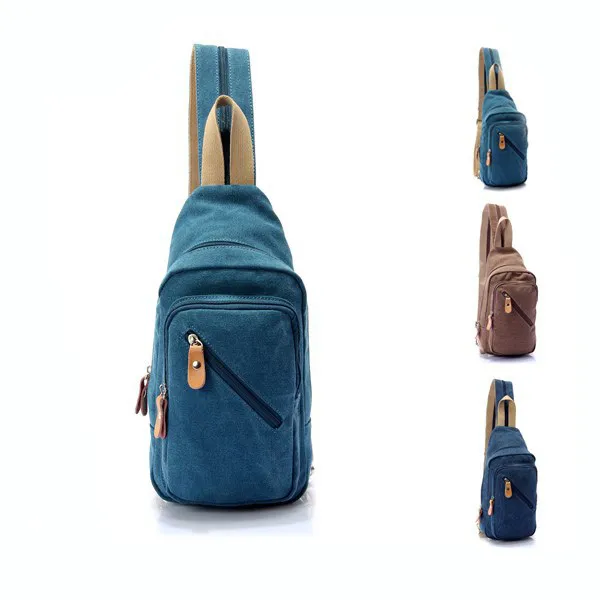 Mochila de Lona Vintage para Eventos Promocionais e Atacado