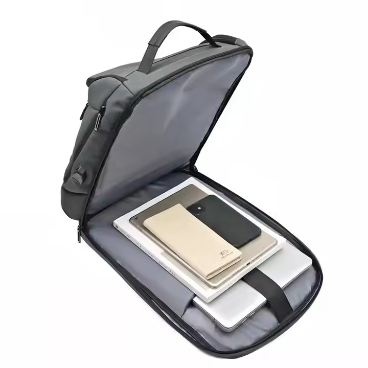Mochila de Negócios Masculina para Escritório em Nylon, Pasta Executiva de Alta Qualidade para Laptop